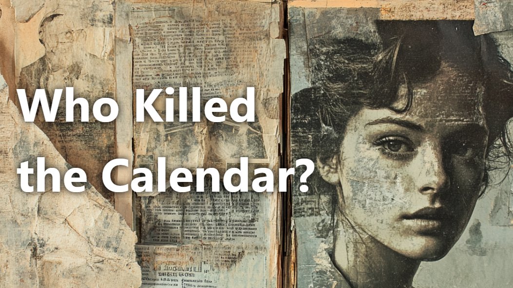 The New York Times Magazine published a special issue titled “Who Killed the Calendar”.