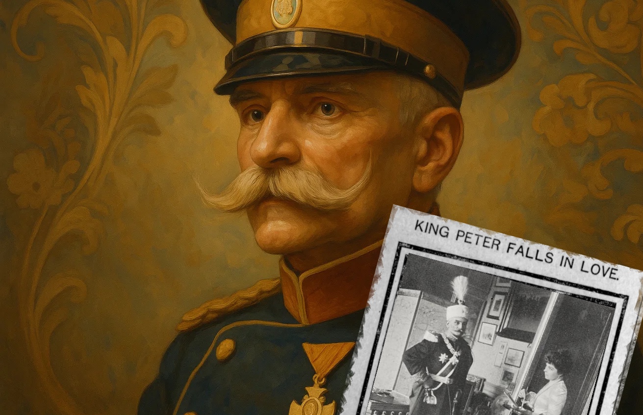 <center><h5><a class="pt-badge" href="https://pingcognito.com/events/">Event</a></h5>Princess Parlaghy completes a full-length portrait of King Peter of Serbia</center>